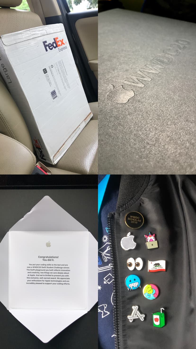 WWDC Win goodies