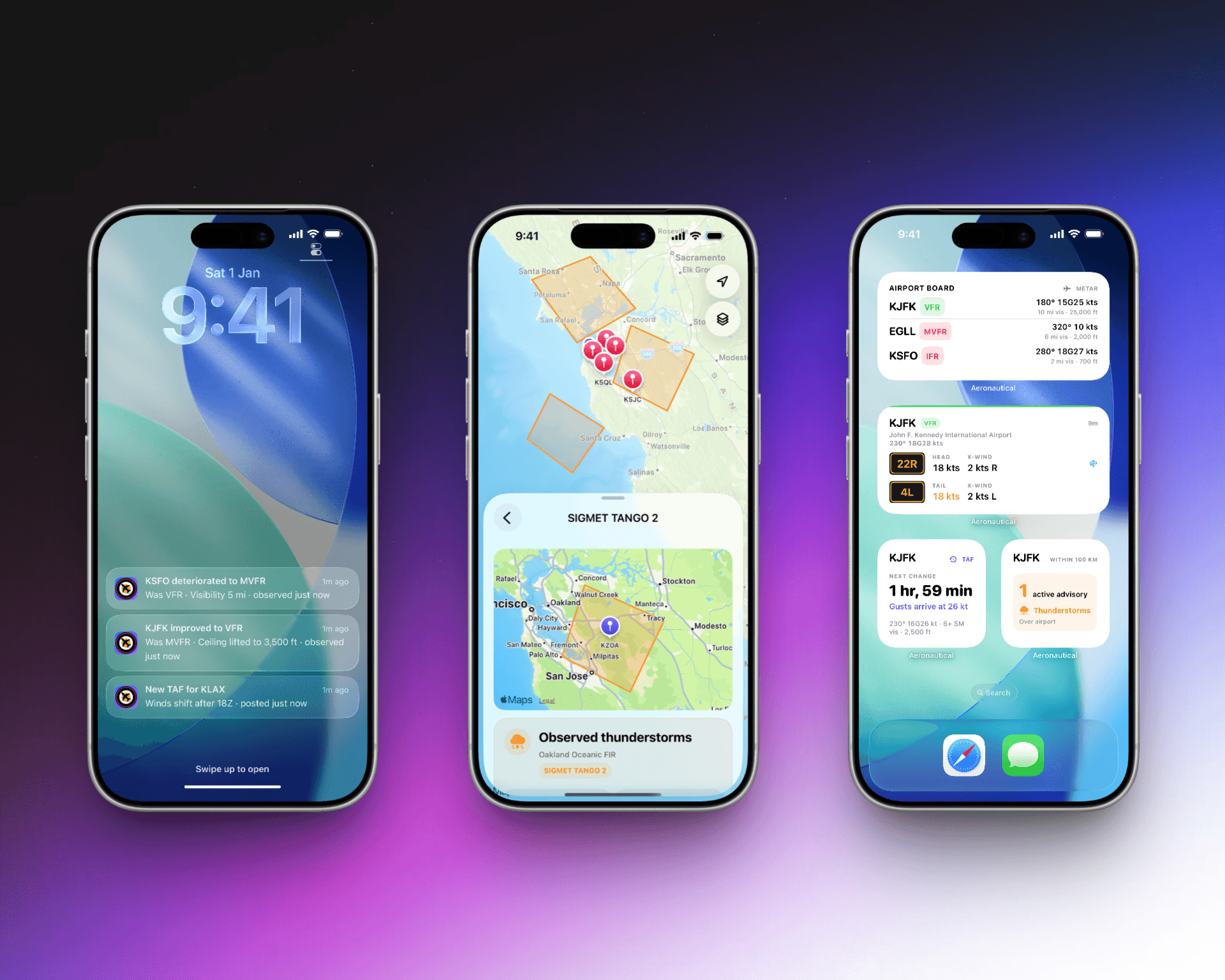 Building Reliable Airport Condition Notifications