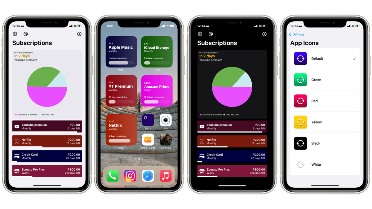 Recur - Subscription Tracker
